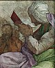 Michelangelo 1511 Voute de la Chapelle Sixtine  la sibylle de Perse Detail.jpg